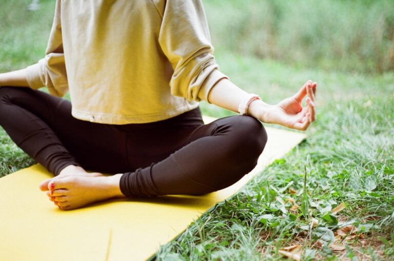 Photo Meditation pose