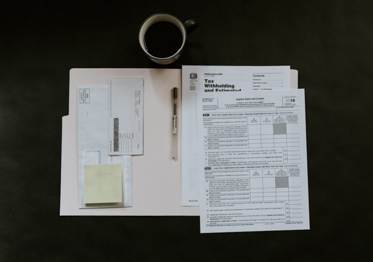 Photo Tax forms